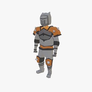 LOW POLY Champion Knight 3D
