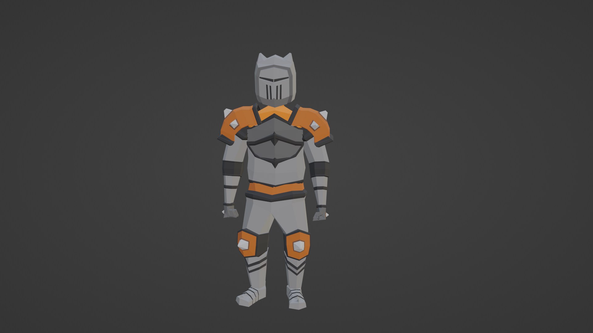 LOW POLY Champion Knight 3D - TurboSquid 2207389