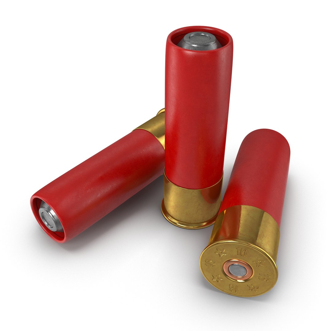 Shotgun Shell 3d Model