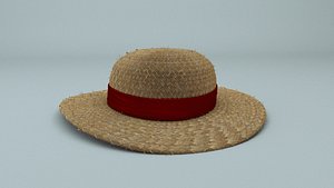 straw hat 3D