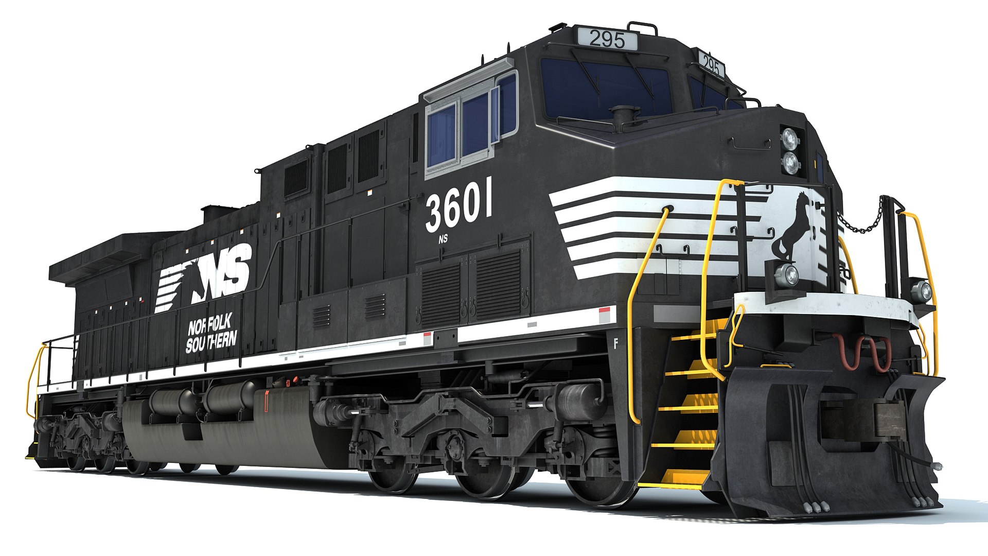 Locomotive Norfolk Southern 3D - TurboSquid 1543726