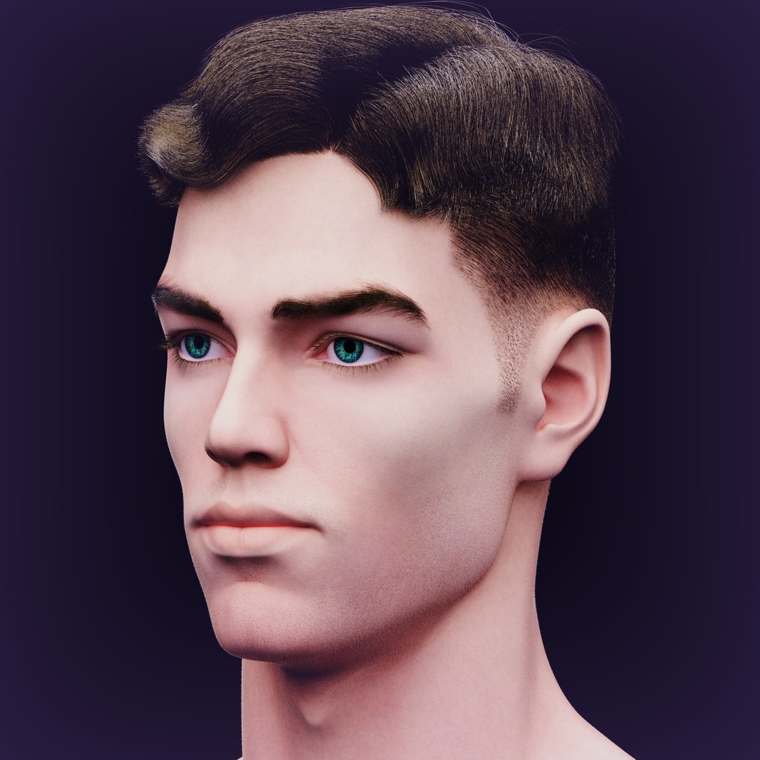 Slavic Realistic Male Head 3D - TurboSquid 2250401
