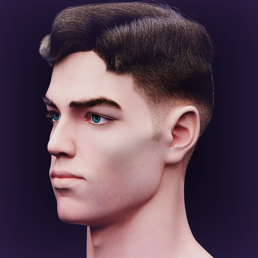Slavic Realistic Male Head 3D - TurboSquid 2250401
