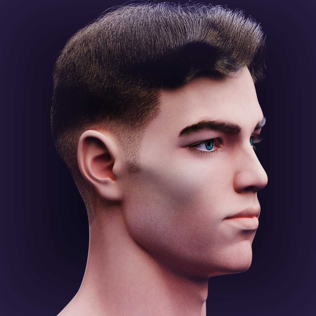 Slavic Realistic Male Head 3D - TurboSquid 2250401