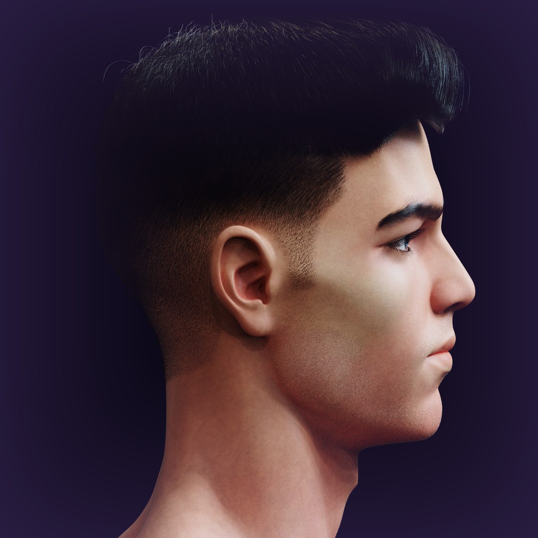 Slavic Realistic Male Head 3D - TurboSquid 2250401