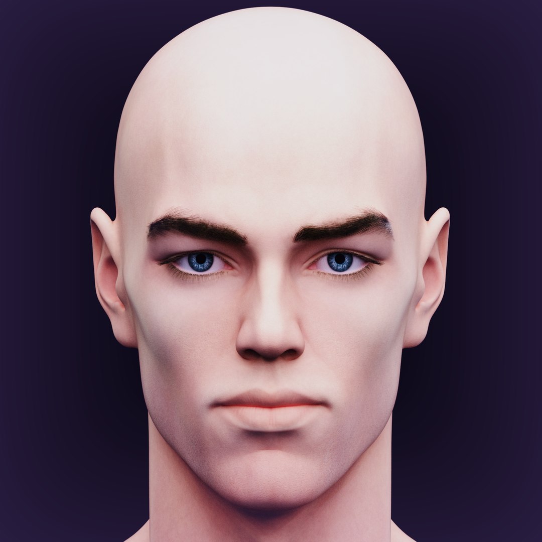 Slavic Realistic Male Head 3D - TurboSquid 2250401