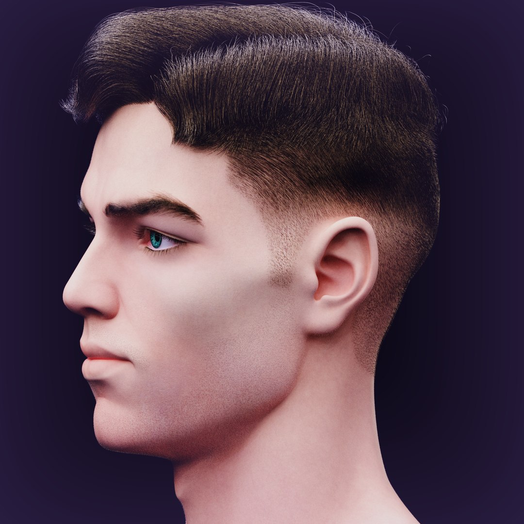 Slavic Realistic Male Head 3D - TurboSquid 2250401