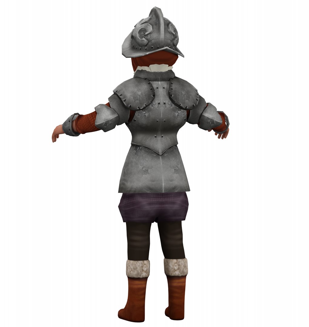 Fairytale Guardian Knight Rig High-poly Textured 3D - TurboSquid 2345746
