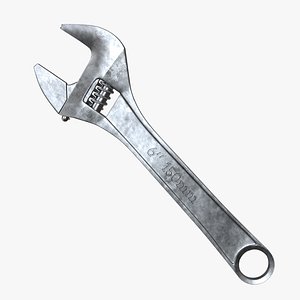 3D Wrench model