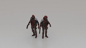Undead Character 3D Model Pack  Game Character Models 3D model
