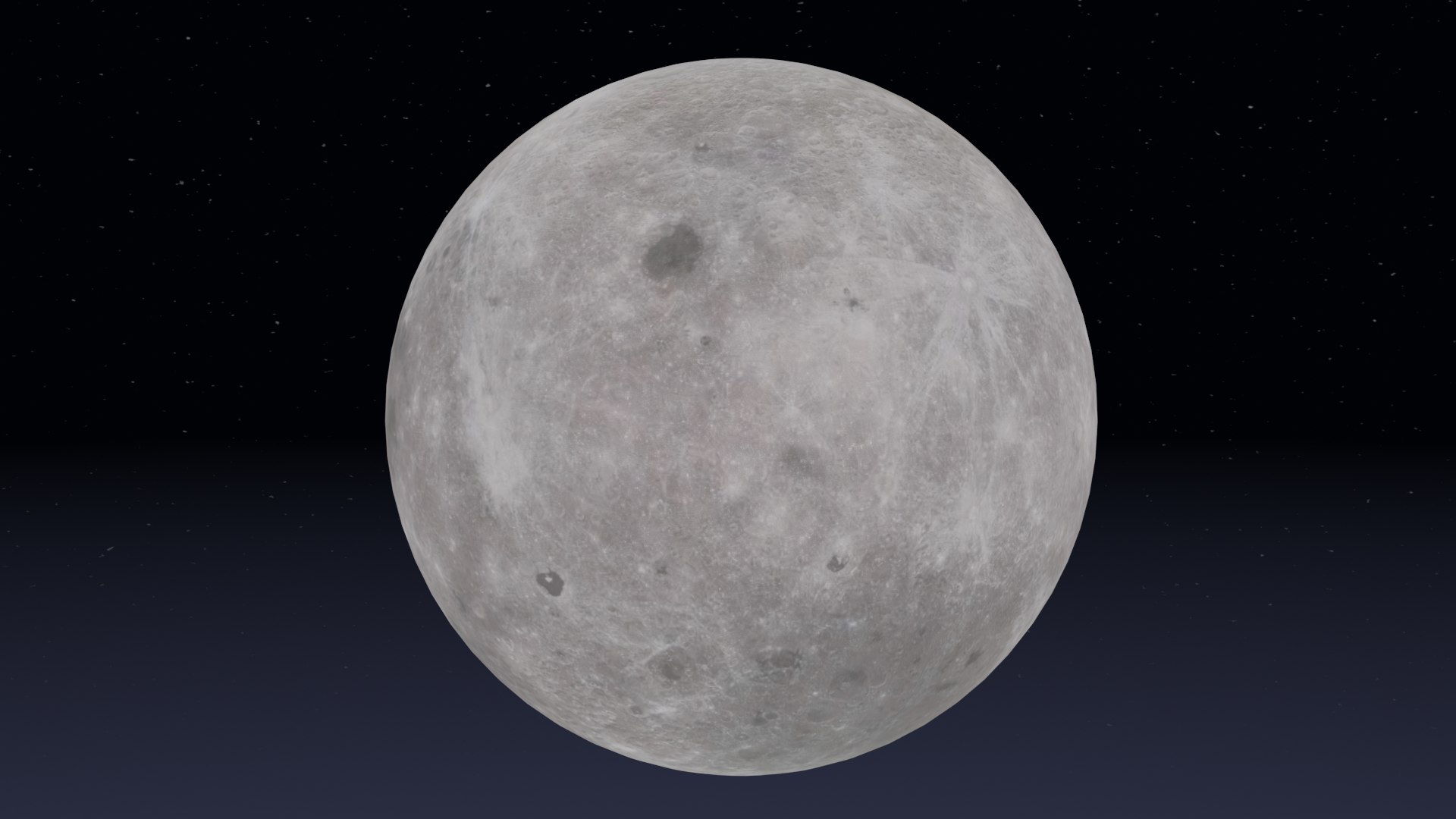 Moon 3d model