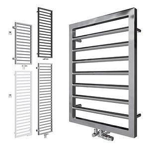3D Towel dryers Subway model