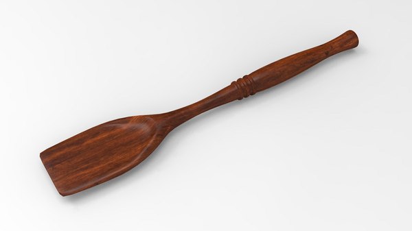 3D Wooden Spoon 4