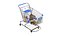 3D Two Detailed Shopping Basket And Cart
