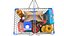 3D Two Detailed Shopping Basket And Cart