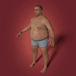 Fat Arab - Indian Man
