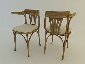 chair berlim 3d 3ds