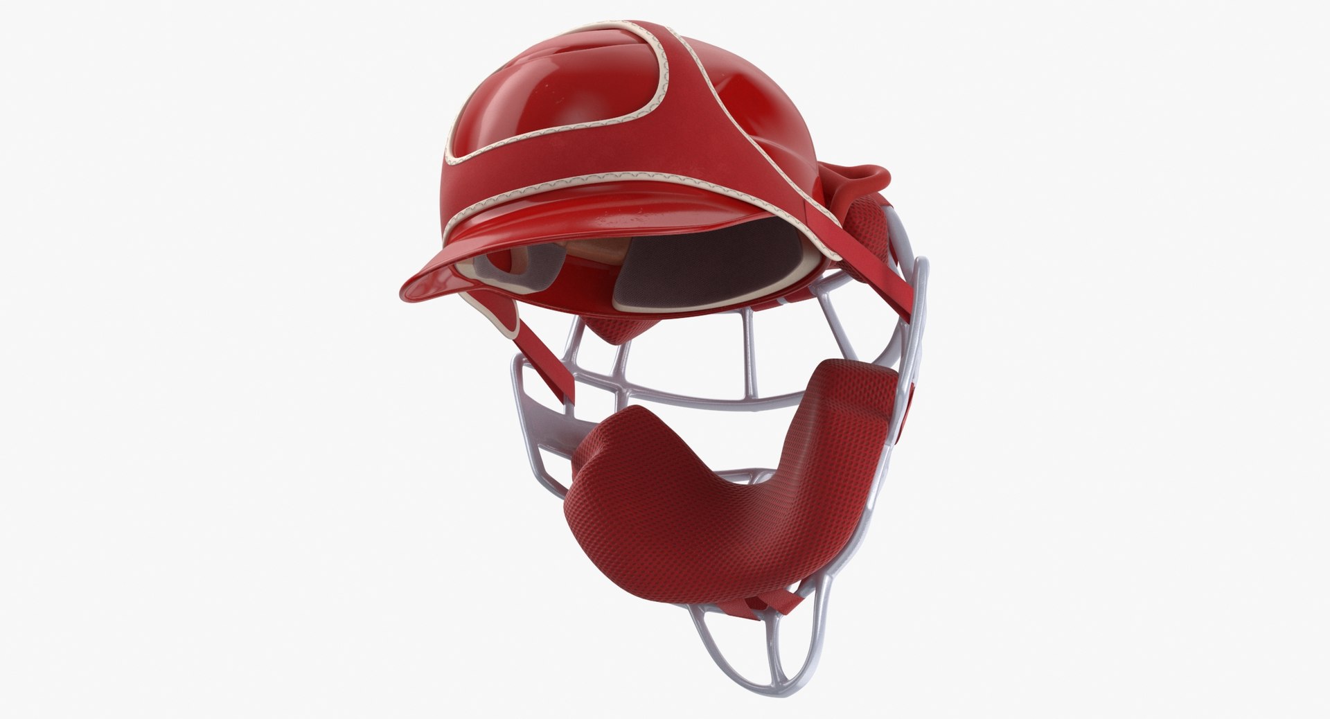 3D Baseball Catcher Mask Model TurboSquid 1463282