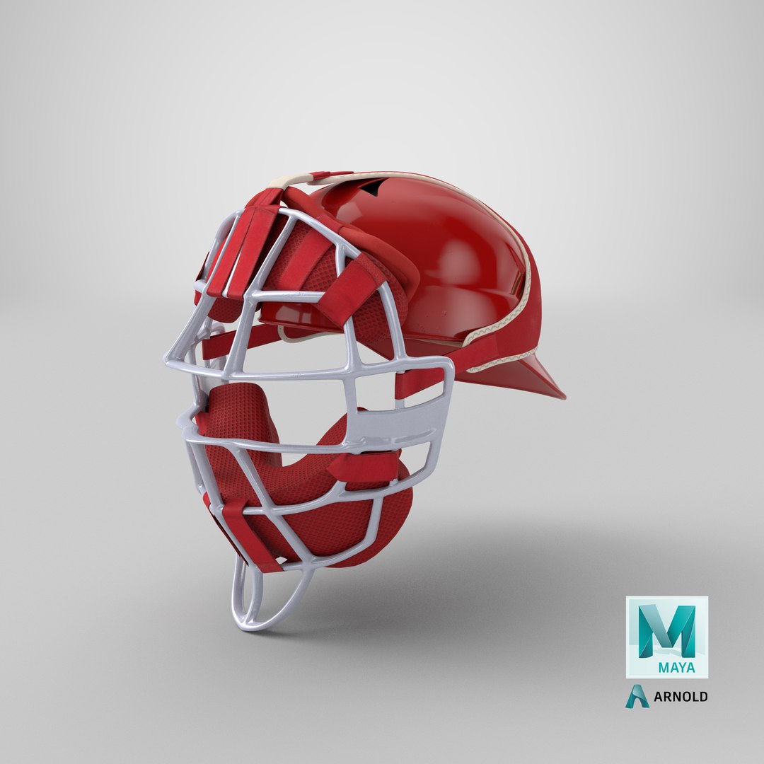 3D model mask baseball catcher - TurboSquid 1657429