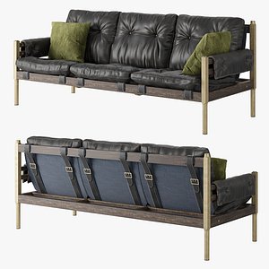 3D model Coup detat Campanha sofa