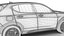 Modelo 3D del Alfa Romeo Tonale Híbrido Enchufable Q4 2023