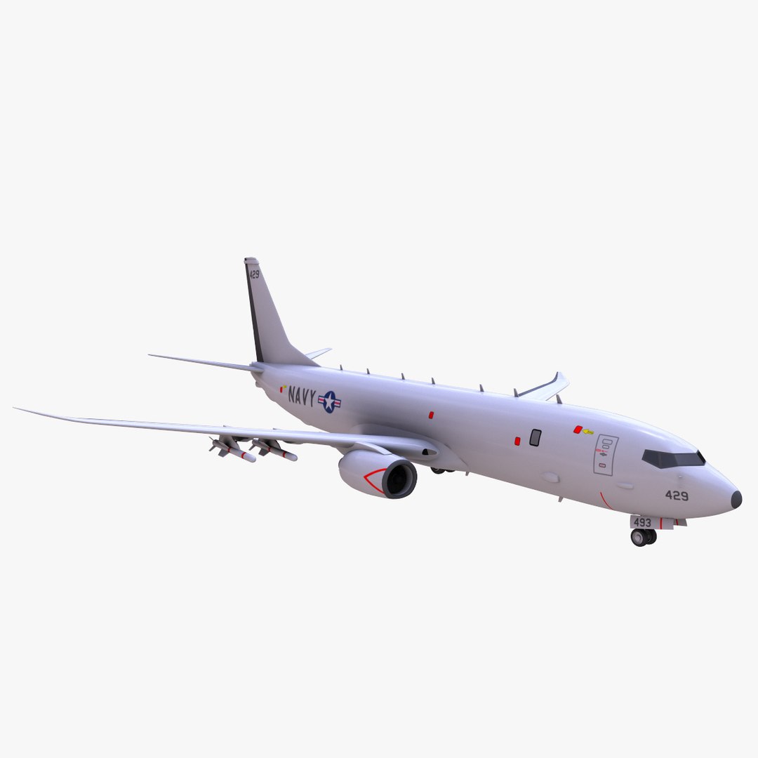 Boeing p-8 poseidon 3D - TurboSquid 1445348