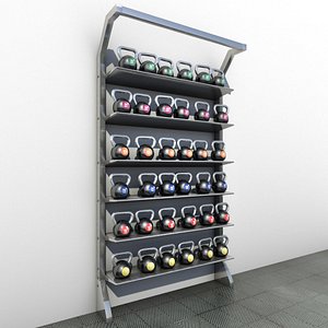 3d model kettle rack