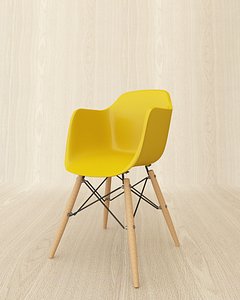 3d modern chair