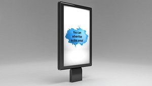 Modern City Billboard - Outdoor Advertising Signage