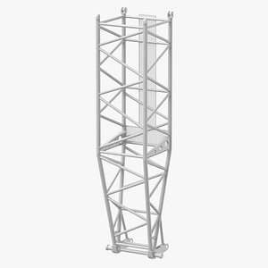 crane l pivot section 3D model