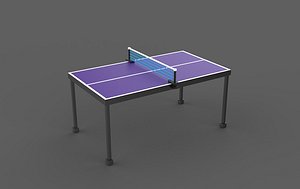 3D table tennis t 3D model model