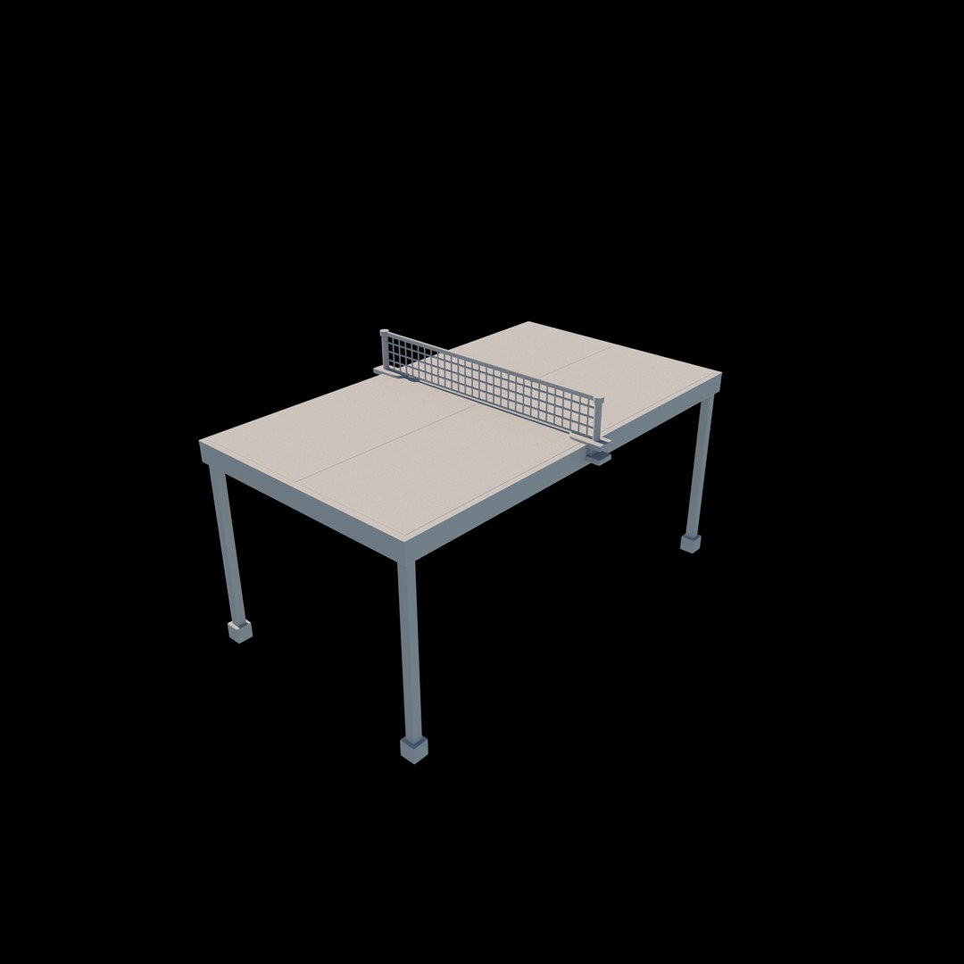 3D Table Tennis T 3D Model Model - TurboSquid 2362052