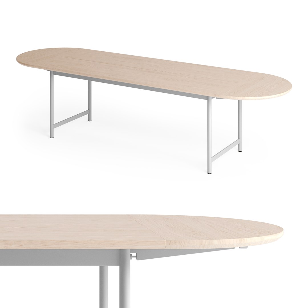 Bolia Dining Table Track2 3D model - TurboSquid 2145295