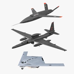 Rigged USA UAVs Collection