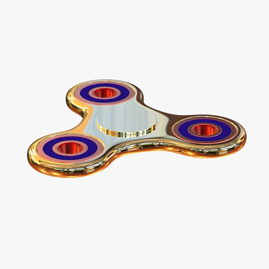 3D Hand Spinner Toy Tim TurboSquid 1154477