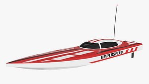 3D rc boat model