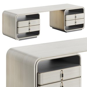 3D Frato COLMAR Luxury Desk model