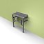 Lite Brown wall table