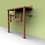Lite Brown wall table