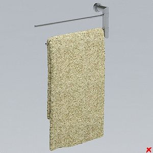3ds max towel rack