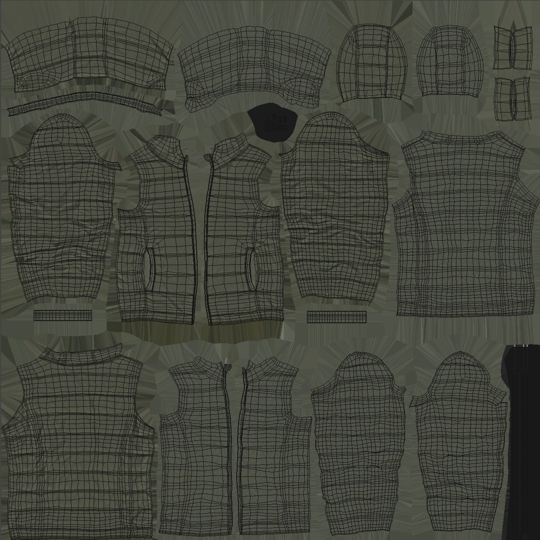 Realistic women s jacket model - TurboSquid 1540185