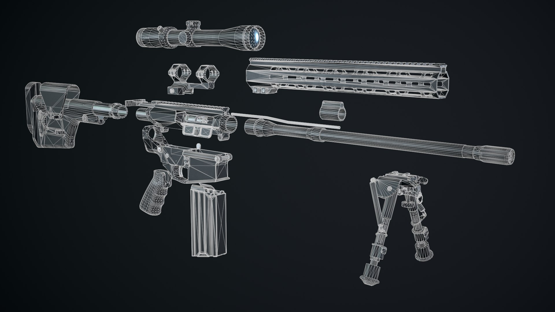 3D model AR-10 Bundle 01 https://p.turbosquid.com/ts-thumb/sl/xuPRjL/Cp/wire/png/1650198163/1920x1080/fit_q87/5de7d91c5f5963a7f0712a23c3491e2e6782b5d2/wire.jpg
