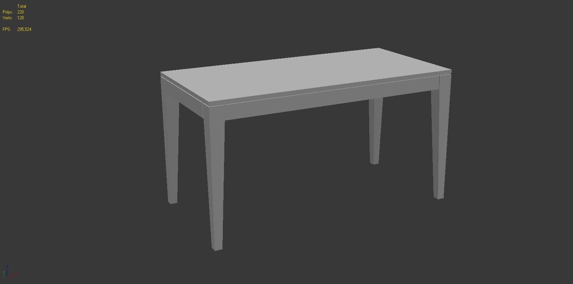 3d Model Table Bsm