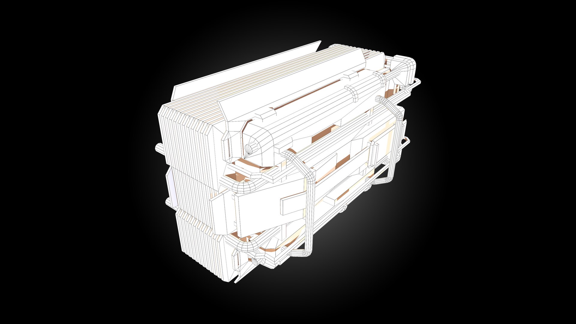Engine Control B 3D model - TurboSquid 1791448