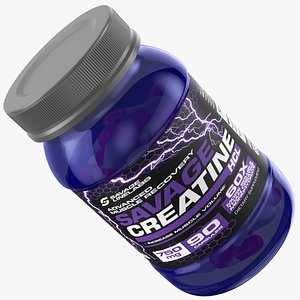 Creatine Supplement Bottle