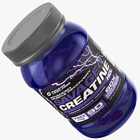 Creatine Supplement Bottle