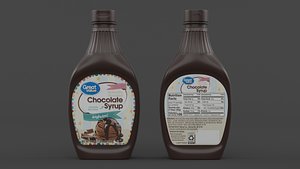 Chocolate Syrup 3D model
