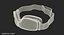Lunettes Retro Pilot Blanc
