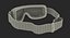 Lunettes Retro Pilot Blanc