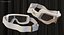 Lunettes Retro Pilot Blanc